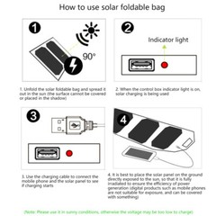 100Watt USB Portable Fast Charger Waterproof Solar Power Bank for Cell Phone