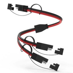 14AWG SAE Y Splitter Cable Quick Disconnect Connector, DC Power…