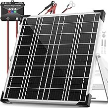 Voltset 12V Solar Battery Charger – 20W Waterproof Solar Panel Kit with Smart MP