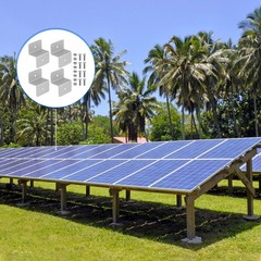 4Pcs Solar Panel Holder Aluminum Z-Brackets Silver Lightweight Durable