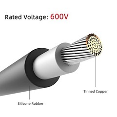 Solar to SAE Adapter Cable 10AWG Polarity Reverse