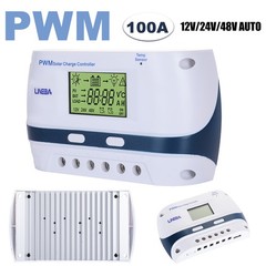 100A Solar Charge Controller 12/24/48V Battery PV Regulator Auto Focus Tracking