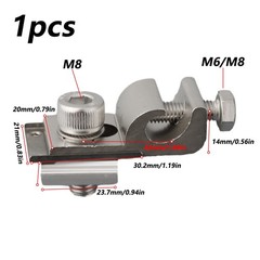 Solar Panel Mounting Bracket Clamps Grounding Lug Photovoltaic Support