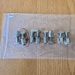 Set of (8) IronRidge T-Bolts (BHW-TB-02-A1)