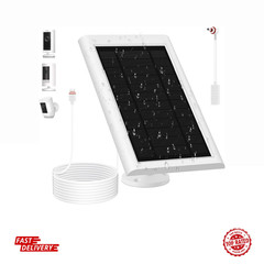 Solar Panel for Ring Camera(2nd Generation) Dustproof Waterproof 5W Solar Panel