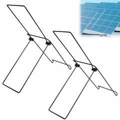 Portable Solar Panel Tilt Stand for Foldable Panels Stainless Steel for RVs Tent