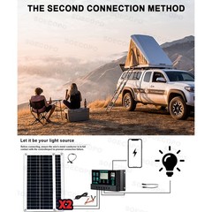 7000W Solar Energy Kit | Complete Off-Grid Solution (12V/24V DC to 110V/220V AC)