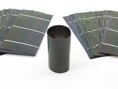 Solopower 1.25 Watt Flexible Stainless Steel Thin CIGS Solar Cell Lot of 100
