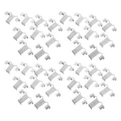 50pcs Solar Panel Water Guide Clips, Metal Solar Drainage Clamps for Improved