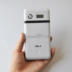 3.3A 5V 12V 21V Mobile Power Bank Battery Charger White For Laptop Iphone