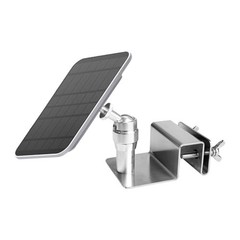 Adjustable Stainless Steel Gutter Mount for Solar Panels, No Drill, Compatible w