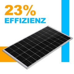 100W 12V Solar Panel Monocrystalline Battery Charger For Home RV Boat Commercial