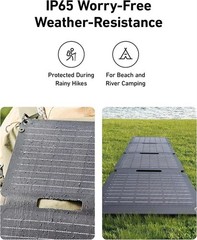 Anker Solix PS30 Solar Panel, 30W Foldable Portable Solar Charger