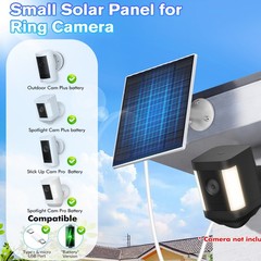 Outdoor Solar Panel for Security Camera Surveillance 5W USB Solar Panel Charger