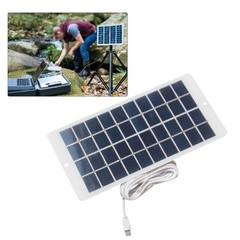 Solar Panel Charger 5V 4.5W Photovoltaic Plate Surveillances Camera Fast Charger