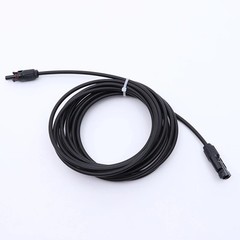10 AWG Solar Cable Extension Wire Tinned Copper PV Photovoltaic Black Red Pair