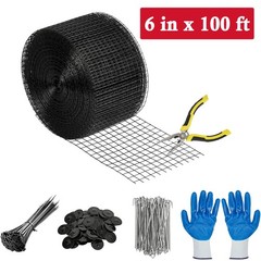 6in x 50/100/120ft Solar Panel Bird&Critter Guard Kit Wire Mesh for Bird Control