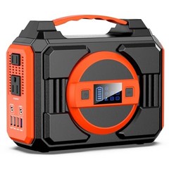 300W Portable Power Station 220Wh Solar Generator Camping