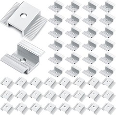 Zhengmy Solar Panel Mid Clamps 1.06 Inch Solar Panel Bracket Aluminium Mounting