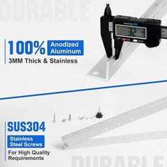 Comprehensive 45in Solar Mounting Brackets with Foldable Legs for All Panels