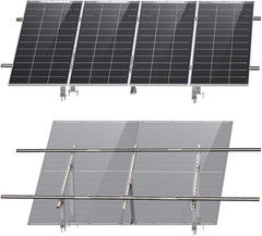 Upgraded Solar Ground Mount Adjustable Multi-Pieces Solar Panel Mounting Bracket