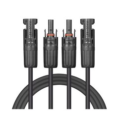Solar Cable 20 Feet 2×10 AWG Twin Wire Solar Extension Cable, Copper Strand w…