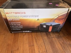 Wattbricks MP2000 Portable Power Station Solar