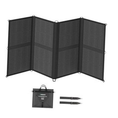 Portable Solar Panel Blanket, 25% High Efficiency N-Type Foldable Solar 200W