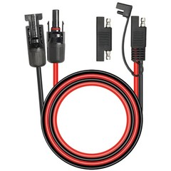 15FT 10AWG Solar Panel Extension Cable Kit