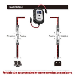 LCD Display 10A Solar Controller Portable Solar Panel Battery Regulator AJHT