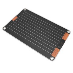 15W 5V 2.5A Solar Panel Battery Charger Monocrystalline Silicon Rain Proof FBIO