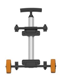 Wheel Kit For Portable Generators with Extending Telescopic Handle, Never-F
