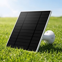 5W 5V Solar Panel IP65 Weatherproof for Ring Spotlight Camera Battery Charger