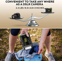 Portable Power Station 88Wh Camping Lithium Battery Solar Generator Fast Chargin