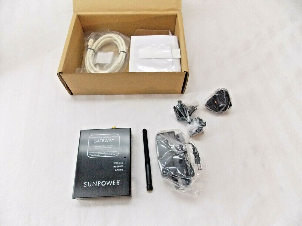 Sunpower Gateway 109876 (SPR-PMR-GTWY) Solar Energy Monitoring Unit