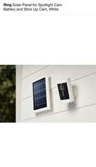 Ring Solar Panel Compatible with Spotlight Cam Battery & Stick Up Cam Battery