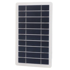 5W Solar Panel Charger High Efficiency USB Charger For Outdoor Use Monocrystalli