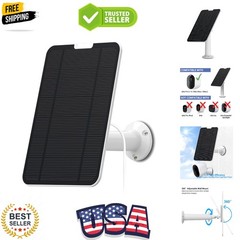 4W 6V Solar Panel Compatible with Arlo Pro 3/Pro 4/Ultra/Ultra 2/Go 2, Includ…