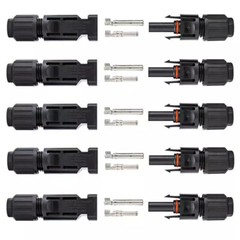 5-100Pcs Male Female Wire Cable Connector Set Solar Panel Waterproof Connectors