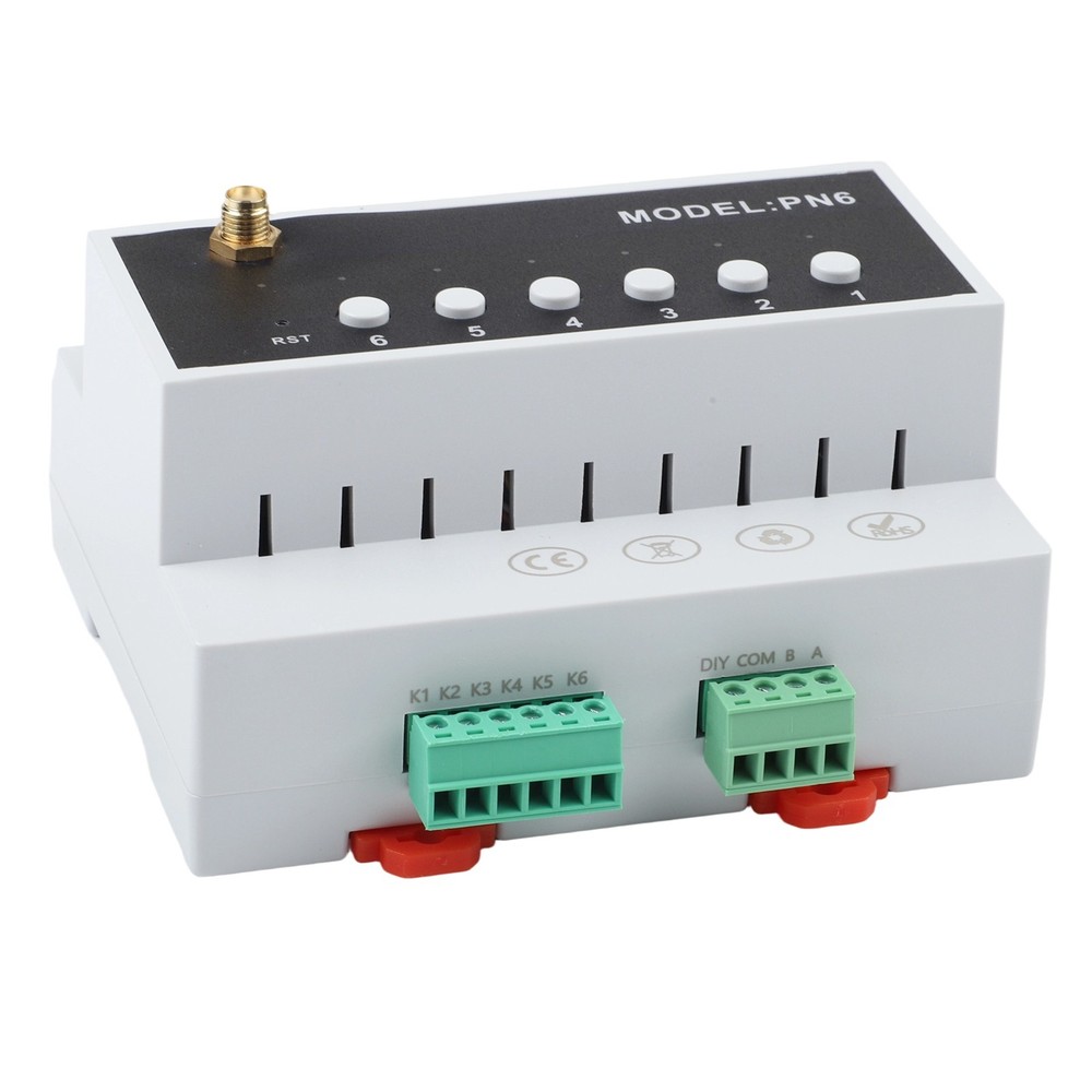 Flexible Scheduling 6 Channel Relay Switch with For Zigbee Integration