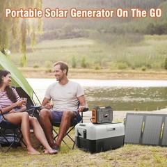 Portable 300W Power Station with 60W Solar Panel – Charge Smart Devices Anywhere