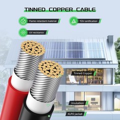 Waterproof Solar Connectors for 6 Panels – Safe & Reliable Y Branch Adapter