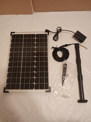 Eco-Worthy Solar Panel 25W Monocrystalline Waterproof Panel Barely Used