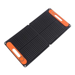 Portable 80W Foldable Solar Panel Kit 12V Dual USB Battery Charge System