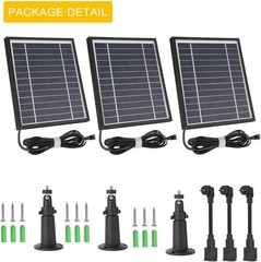 High Efficiency Solar Panel Bundle with Adjustable Mount for Blink XT/XT2