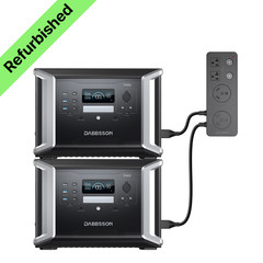 Dabbsson 4600W 2764Wh Power Station Solar Generator LiFePO4 for Home Backup RVs