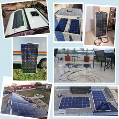 12v 900 Watt Solar Panel Monocrystalline Charging Off-Grid RV Camping Home Boat