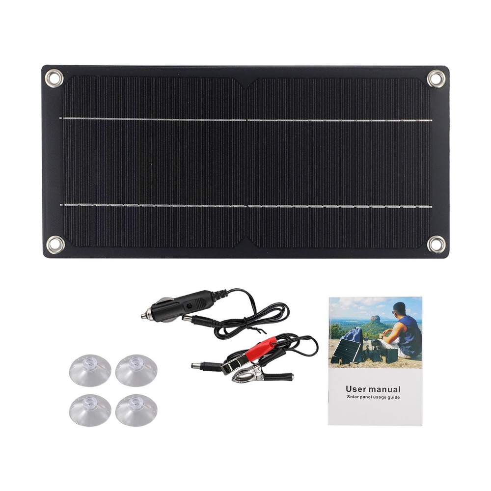 Portable Solar Panel Kit for Car Van for CARAVAN and Boat Charging