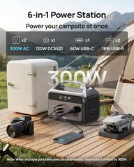 DaranEner Portable Power Station 192Wh LiFePO4 Solar Gen