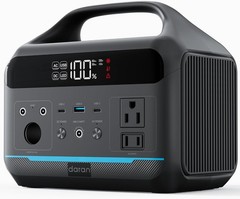 DARAN Portable Power Station 600W(1200W Surge 288Wh Solar Generator LiFePO4